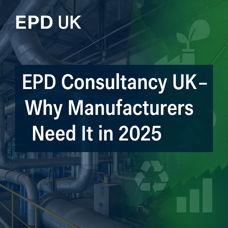 EPD UK - Environmental Product Declaration